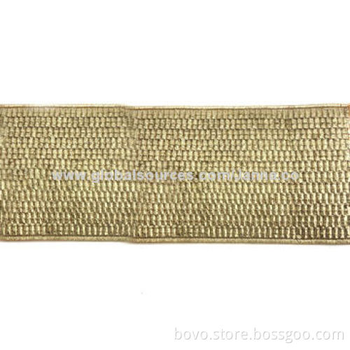 Elastic webbing; Material:Elastic tape;Woven elastic bands close texture, variety;Available sizeNew